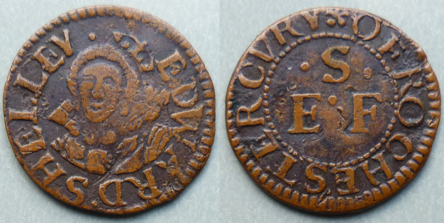 Rochester, Edward Shelley farthing token